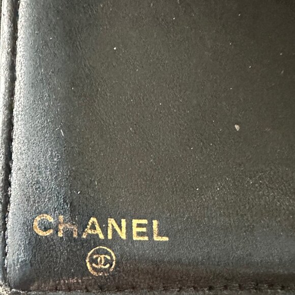CHANEL Caviar Timeless CC Compact French Wallet in Black - EUC - Picture 7 of 13